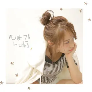 ヘアアレンジ 市川 千夏のヘアスタイル