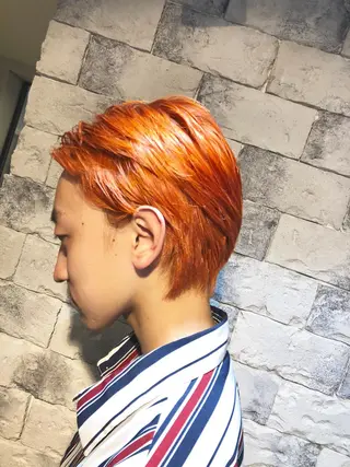 ショート カラー メンズ 綺麗な髪質にしたい方 限定🌈清水 祥のヘアスタイル