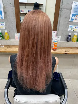 ロング カラー 鈴木 皆斗のヘアスタイル