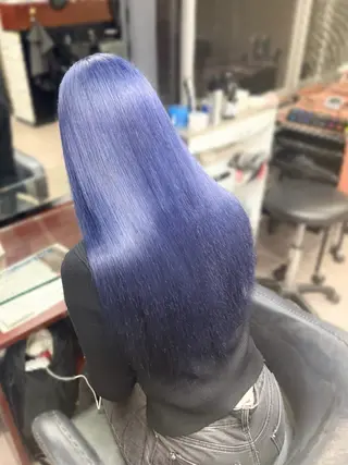 ロング カラー ハイトーンエクステ 🎩カズキ🎩のヘアスタイル