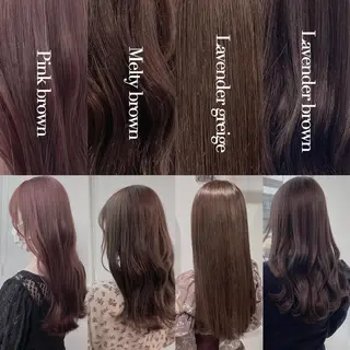 カラー 💗ブリーチなし暖色 kotono💗のヘアスタイル