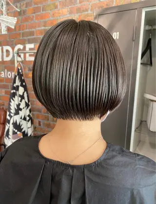 ショート the BRIDGE 加藤みのりのヘアスタイル