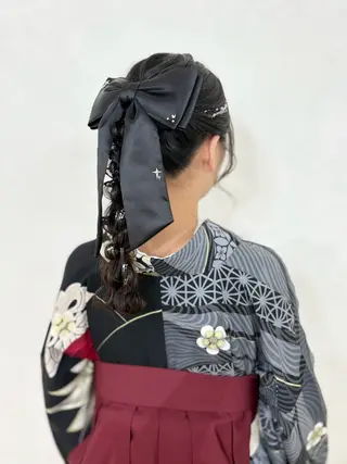 ヘアアレンジ ヘアセットサロン /上坪愛美のヘアスタイル