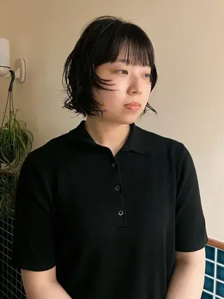 パーマ NUIT (ニュイ) /三浦あいかのヘアスタイル