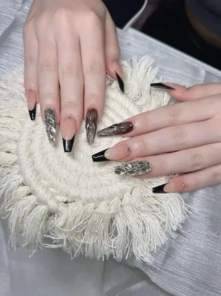 ネイル Lee Nails チップ長さだし専門店のネイルデザイン