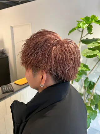 メンズ 💎韓国カラー Giness坂下巧のヘアスタイル