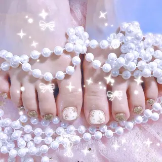 ネイル 🎀まゆ 🪽🐾のネイルデザイン