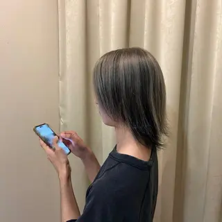 ミディアム カラー メンズ LiTA. nakanoのヘアスタイル