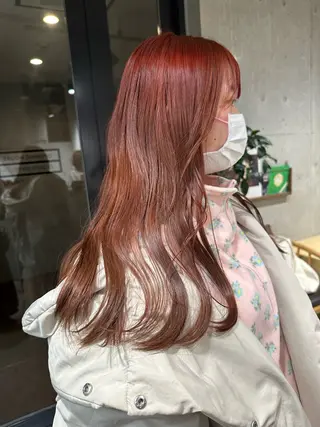 セミロング ︎🤎W color MIYU‎🤎のヘアスタイル