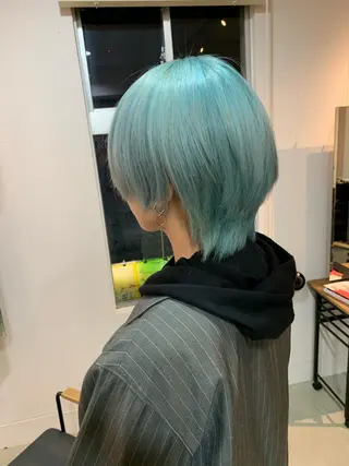 ショート カラー 船津武俊 フナツタケトシのヘアスタイル