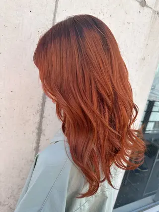 ロング カラー 髪質改善⭐️縮毛矯正 中野⭐️Rinaのヘアスタイル