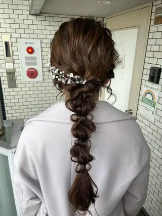 ヘアアレンジ 参列・イベントヘア♡ ゆいなのヘアスタイル