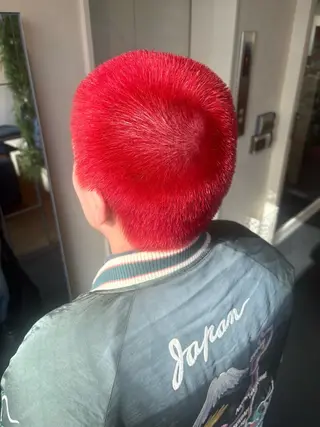 カラー メンズ yunosuke/艶 カラーw-salonのヘアスタイル