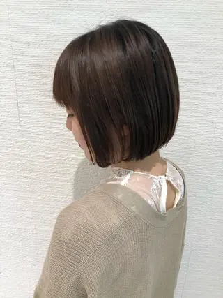 ショート 三鷹で1番ショート ボブをカットする新谷のヘアスタイル