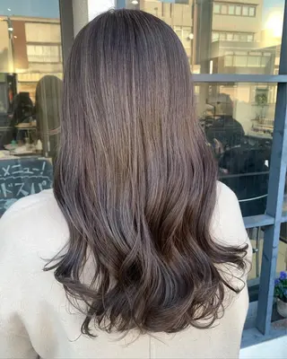 ロング メンズモデル板橋 島田依杏のヘアスタイル