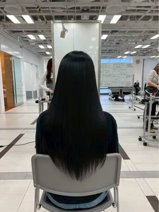 ロング 濱田 剛志のヘアスタイル