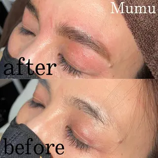 パーマ アイブロウ Mumu眉毛,ネイル モデル募集中🪄のネイルデザイン