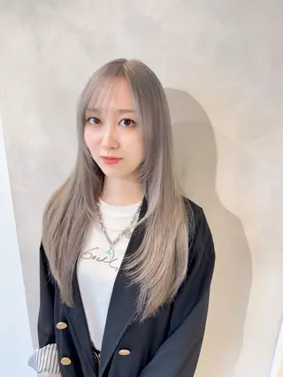 カラー 透明感カラー✨艶髪 制作🌱山根あゆみのヘアスタイル