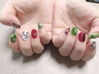 ネイル mano nella manoのネイルデザイン