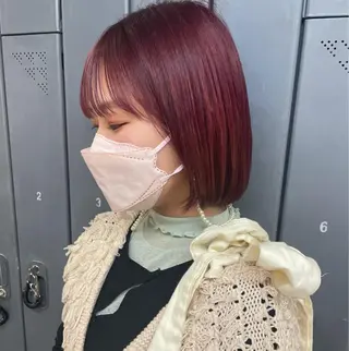 ミディアム クスカワ ノリエのヘアスタイル