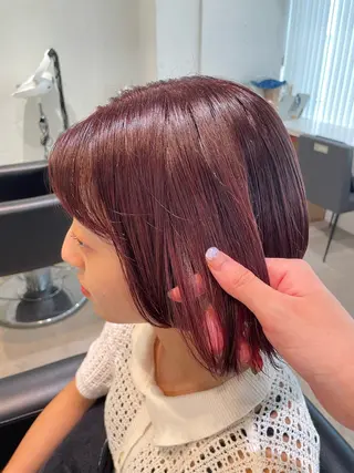 カラー 🎟暖色カラー /アレンジ🎀くるみのヘアスタイル