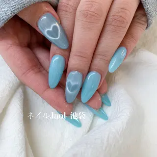 セミロング ネイルJaol 池袋のネイルデザイン