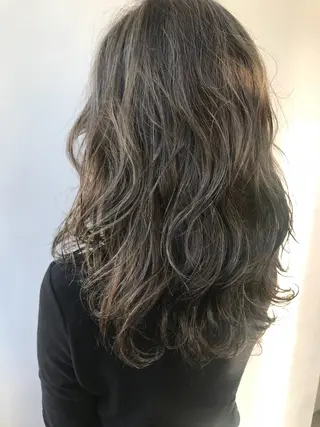 セミロング カラー ❤️sai❤️ official❤️のヘアスタイル