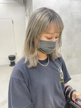 セミロング レイヤーカット 🪩yurikaのヘアスタイル