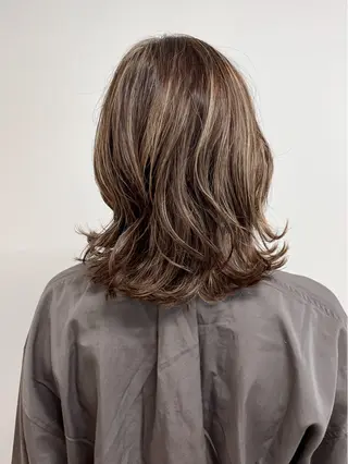 セミロング ヘアアレンジ ◽️Daiki／ 髪質再生◽️のヘアスタイル