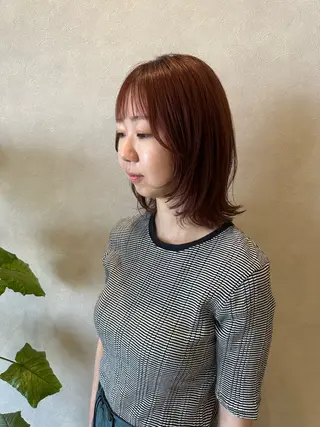 ミディアム sugiyama noaのヘアスタイル