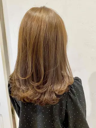 ミディアム カラー 前田 裕介のヘアスタイル