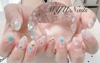 ネイル ニュアンスネイル🌈 MYU Nailsのネイルデザイン