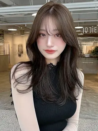 ロング カラー 美髪 Risaのヘアスタイル