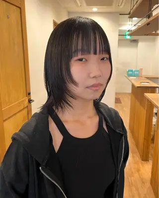 ショート カラー china/ボブ /似合わせカラーのヘアスタイル