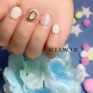 ネイル ネイル/耳つぼ /新ホワイトニングのネイルデザイン