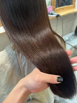 ロング カラー 店長✨髪質改善✖️ 透明感カラー／純大のヘアスタイル