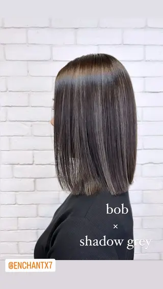 ミディアム カラーアンドケアリタ kitamuuuのヘアスタイル