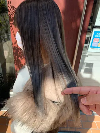 ロング 仁和山 健汰のヘアスタイル