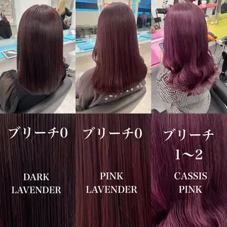 カラー ️🩷ハイトーン特化 RYUGA️🩵のヘアスタイル