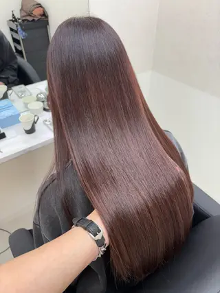 ロング カラー 🍒透明感カラー/ セット/SAKURAのヘアスタイル