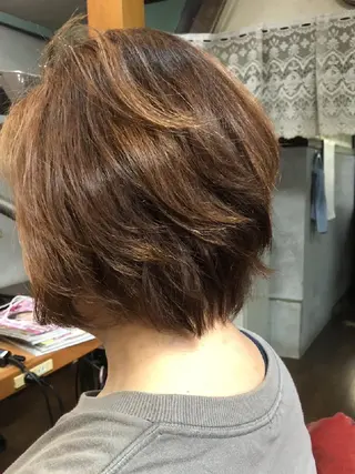 ショート 🌈KINUJO取扱 サユリ美容室🌈のヘアスタイル