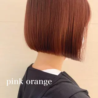 ショート カラー 🌱小顔ヘア/ボブ ミディアム/双葉🌱のヘアスタイル