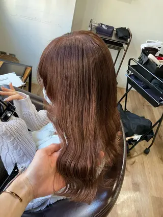セミロング カラー 🍀髪質改善、カラー TAICHI🍀のヘアスタイル