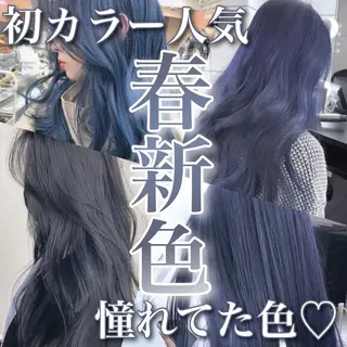 ミディアム カラー カラー指名NO.1 🌈Neneのヘアスタイル