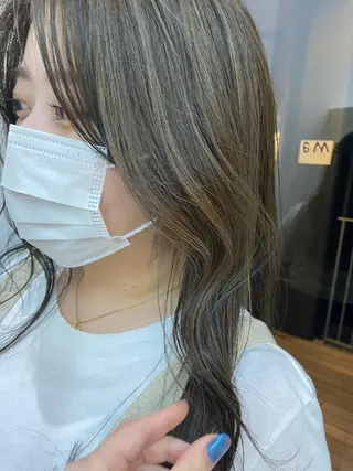 ロング カラー ヒラノホナミ 🫧透ける艶髪🫧のヘアスタイル