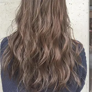 セミロング カラー パーマ ヘアアレンジ メンズ キッズ ネイル マツエク・マツパ 韓国風×透明感カラー 髪質改善オタベシンヤのヘアスタイル