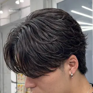 パーマ メンズ 👑原宿メンズパーマ /原宿/かずま👑のヘアスタイル