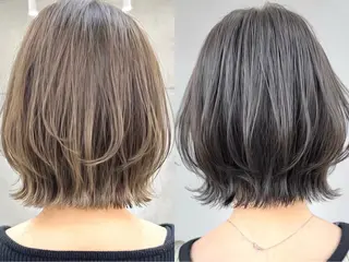 ミディアム ショート、ボブ特化 根来悠斗のヘアスタイル