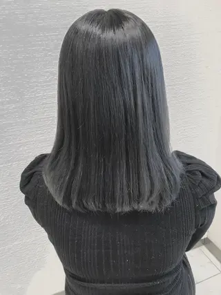 セミロング 清野 大のヘアスタイル