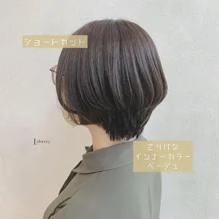 ショート カラー メンズ指名多数!! 田島史也のヘアスタイル
